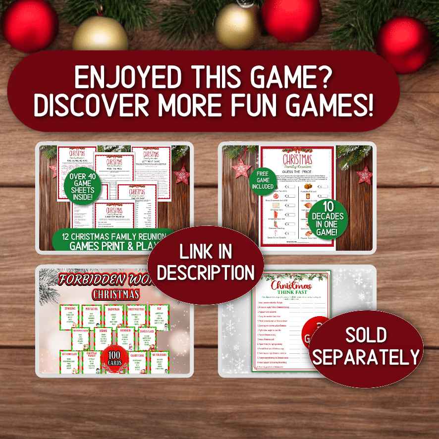 holiday party games