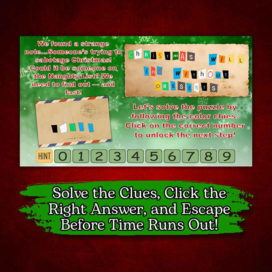 christmas virtual game