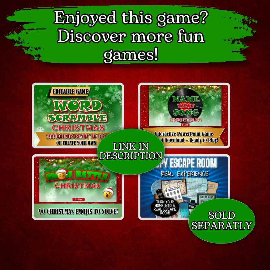 christmas games for office parties