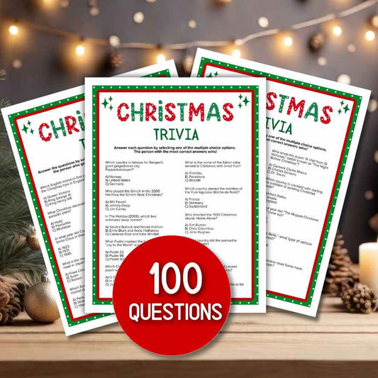 Printable Christmas Trivia