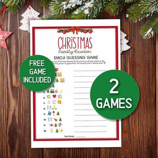 emoji pictionary christmas