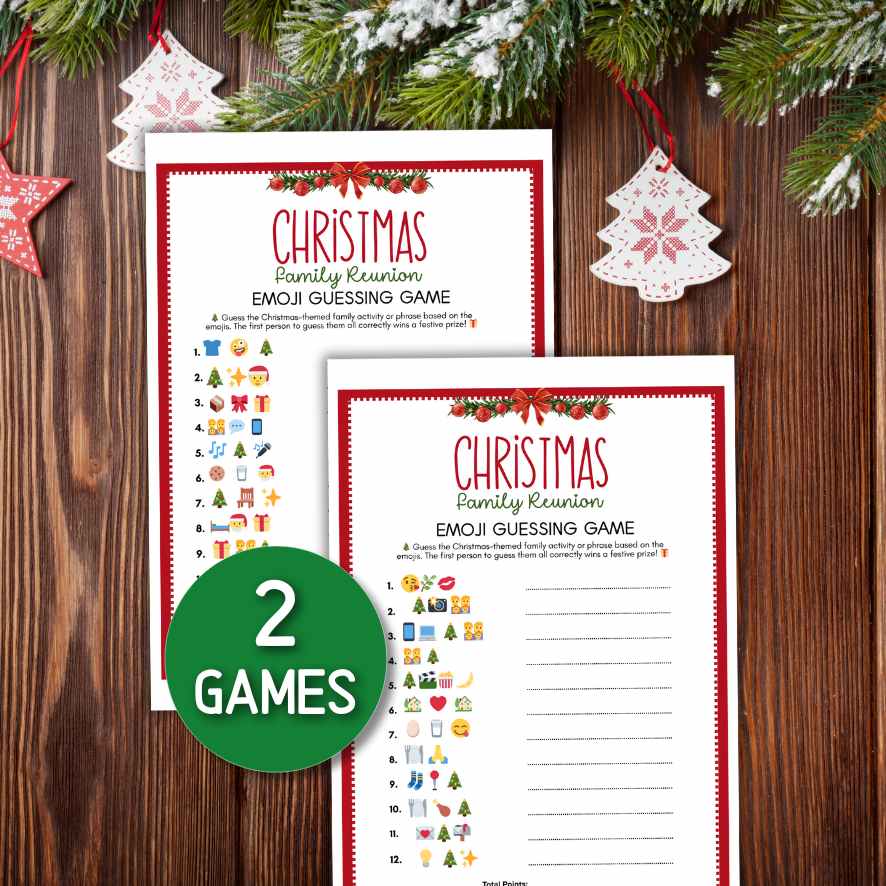 christmas emoji pictionary quiz