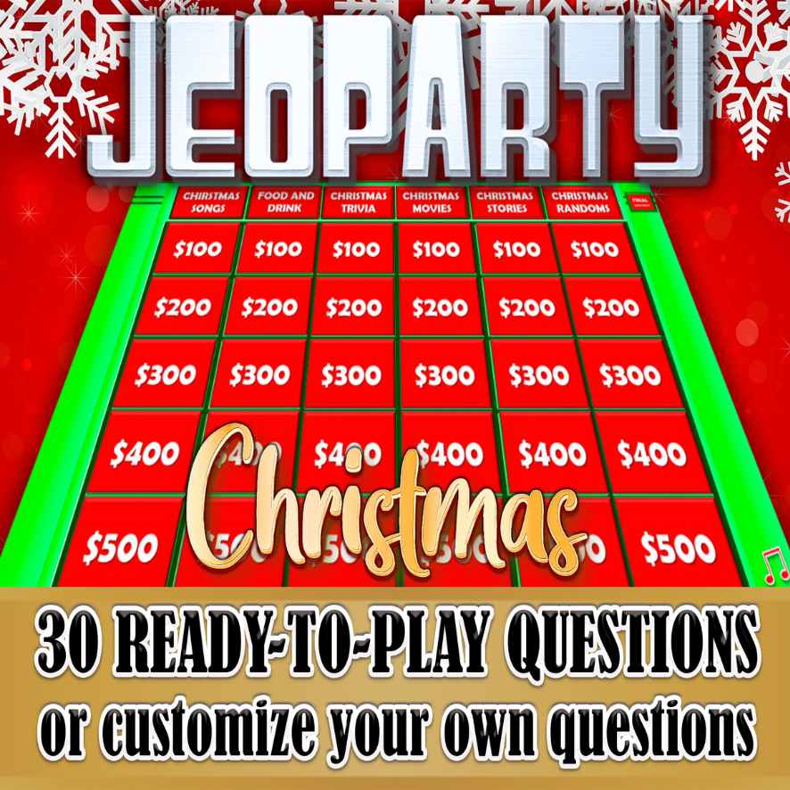Jeopardy Christmas Edition
