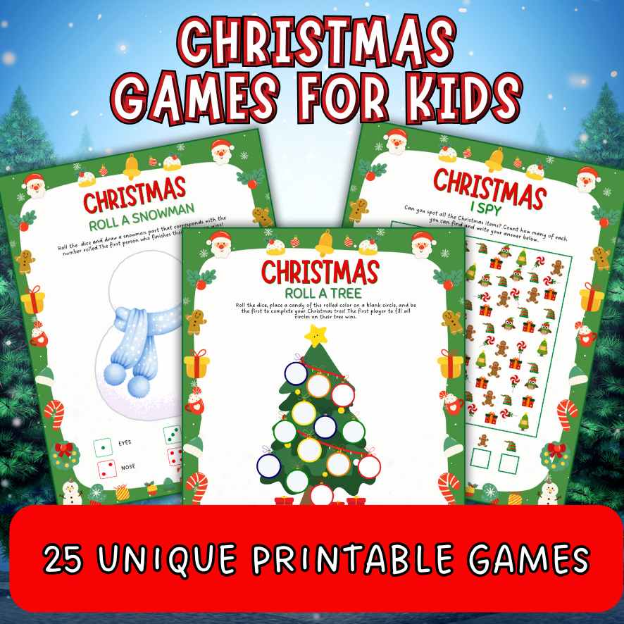 kids christmas games ideas