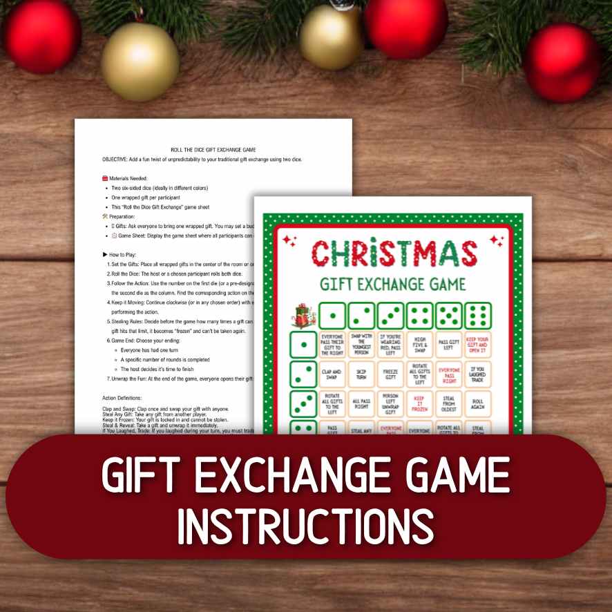 christmas gift exchange games