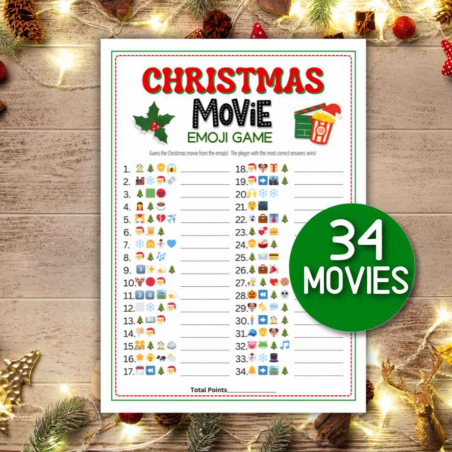 christmas emoji guess the movie

