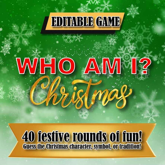 who am i christmas powerpoint
