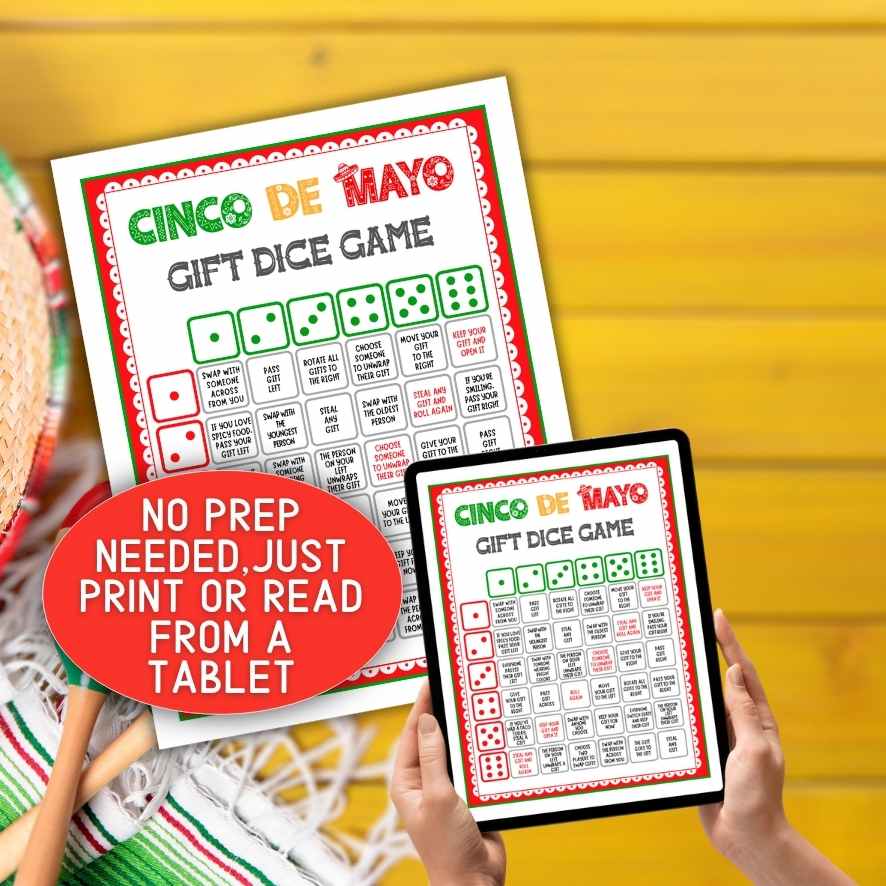 cinco de mayo party activity


