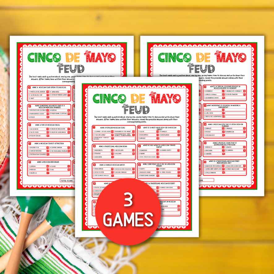 mexican party feud game
