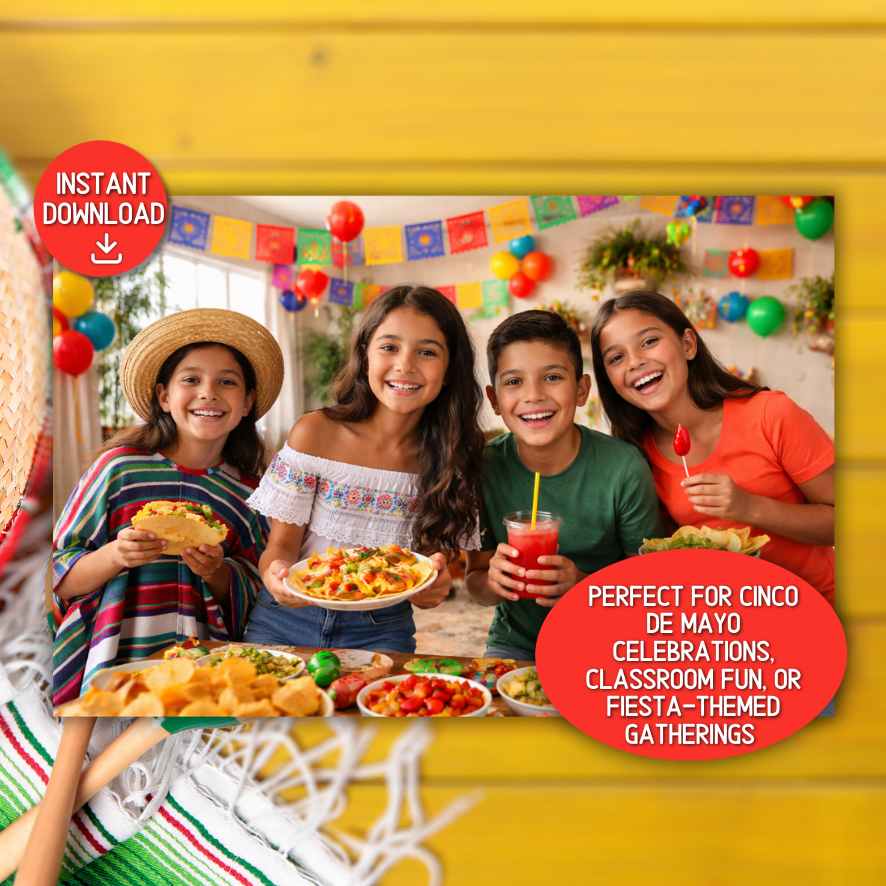 cinco de mayo scavenger hunt

