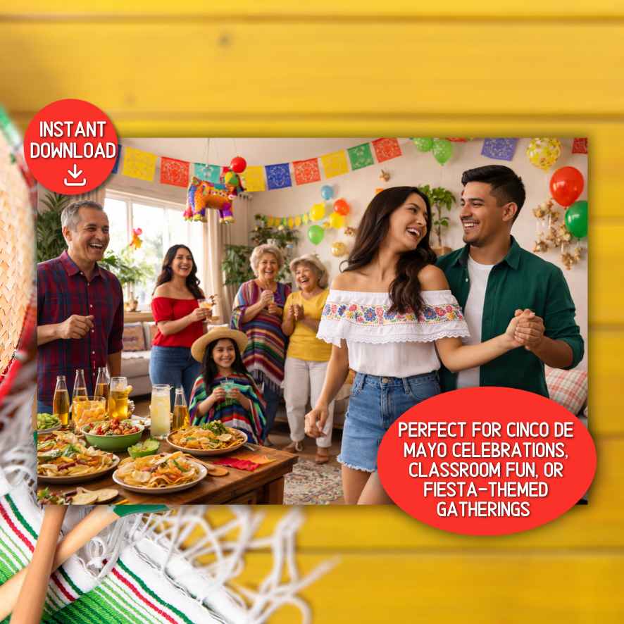 cinco de mayo scavenger hunt ideas