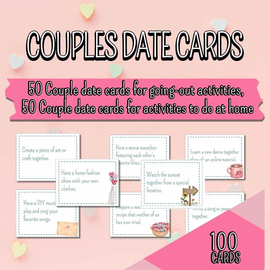 Couples Date Cards