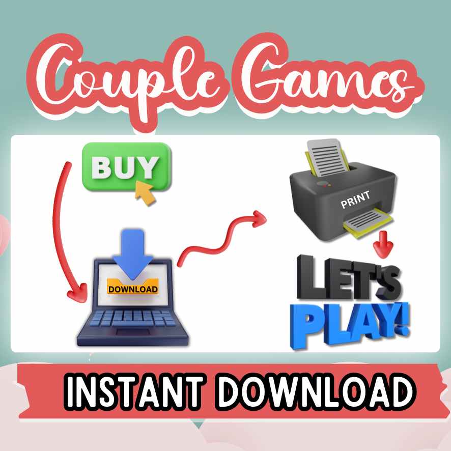 Love-themed Printable Games