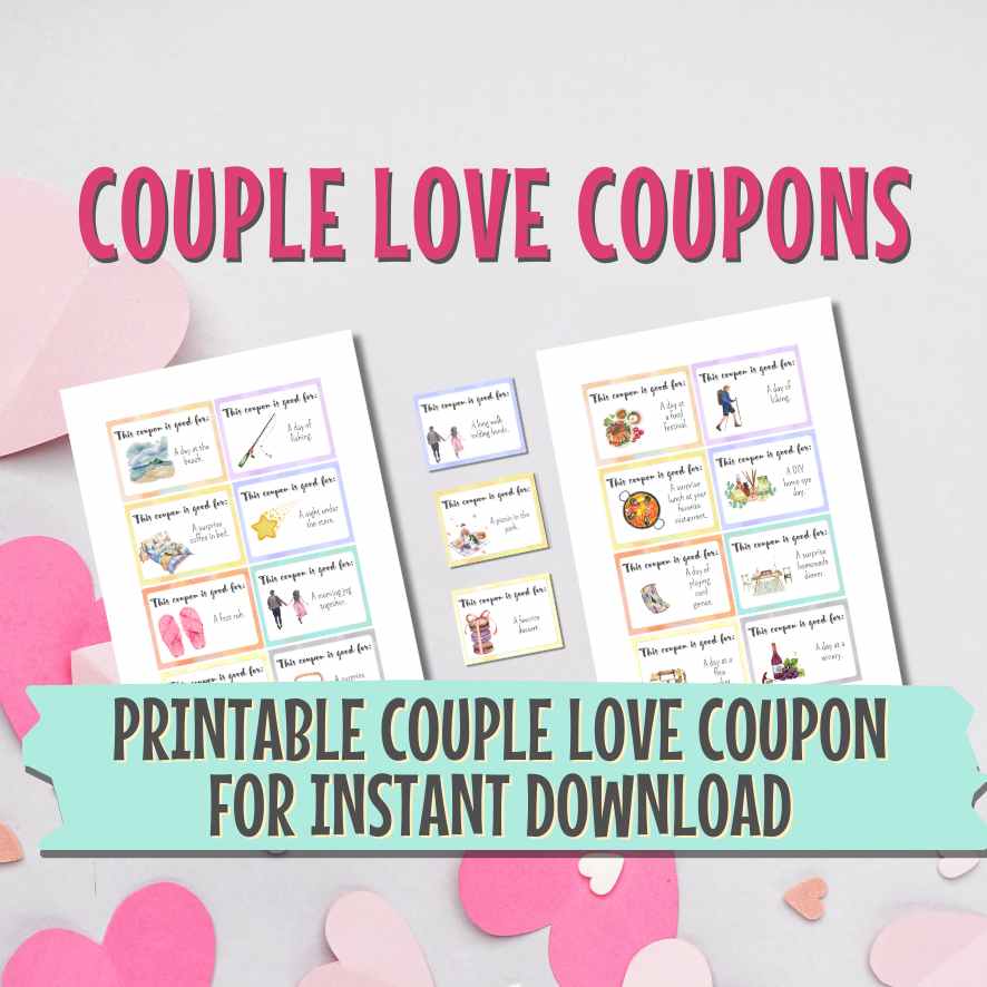 Printable Love Coupons