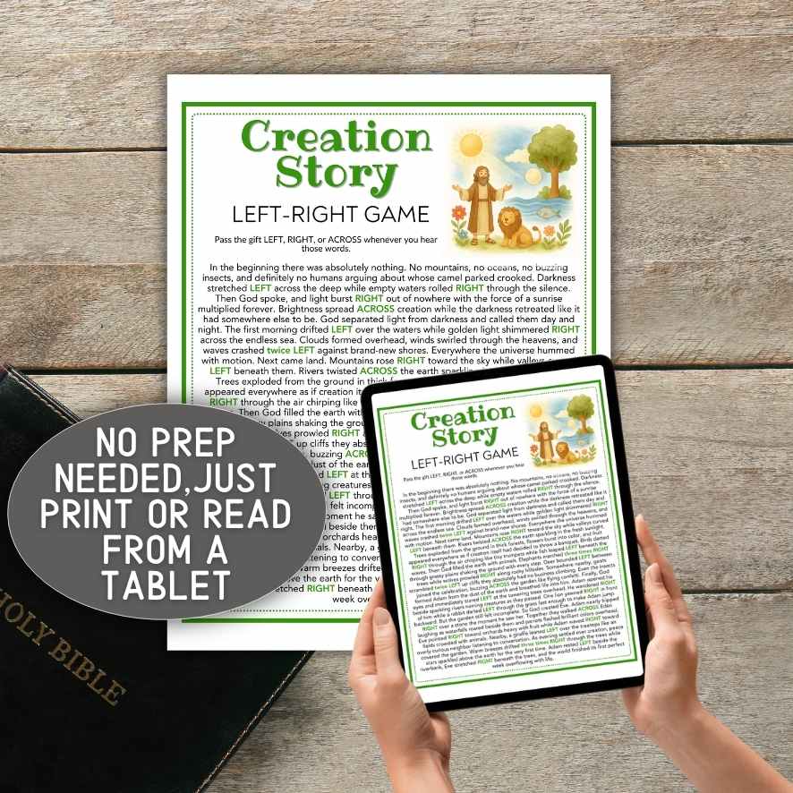 Genesis printable activity