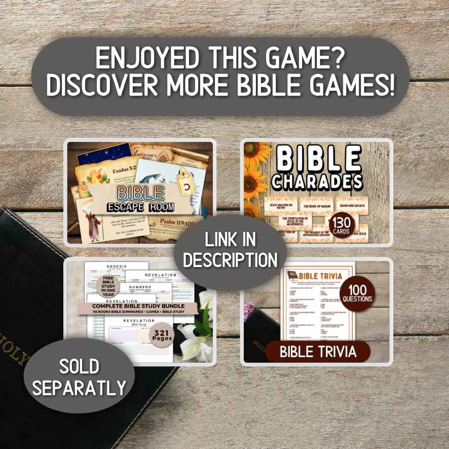 christian printable party game


