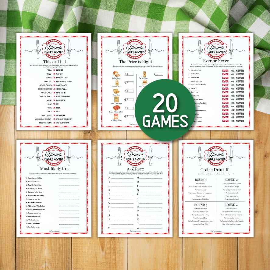 Family reunion games

