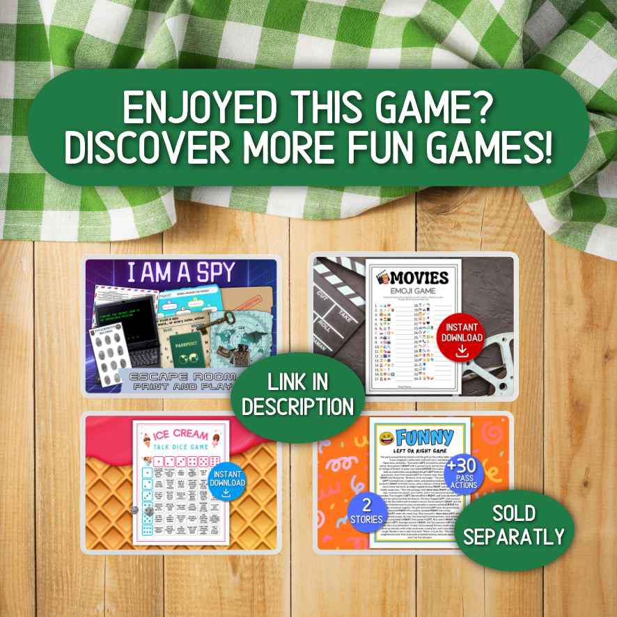 party games printable