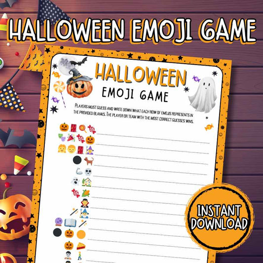 Halloween Emoji Games for Kids