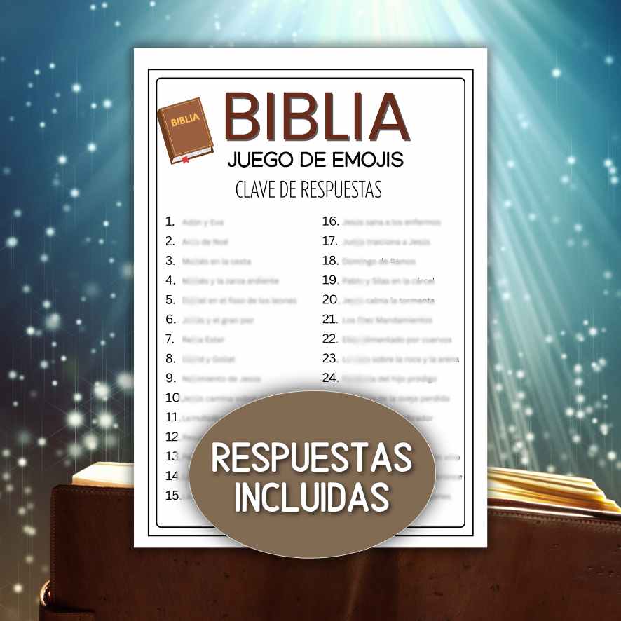 juego biblico de emojis en español

