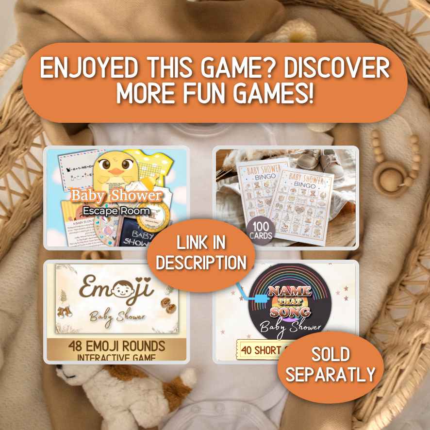 baby shower party games

