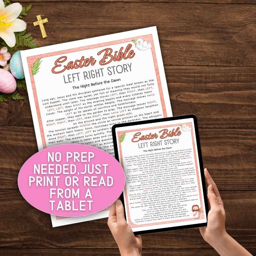 left right game story