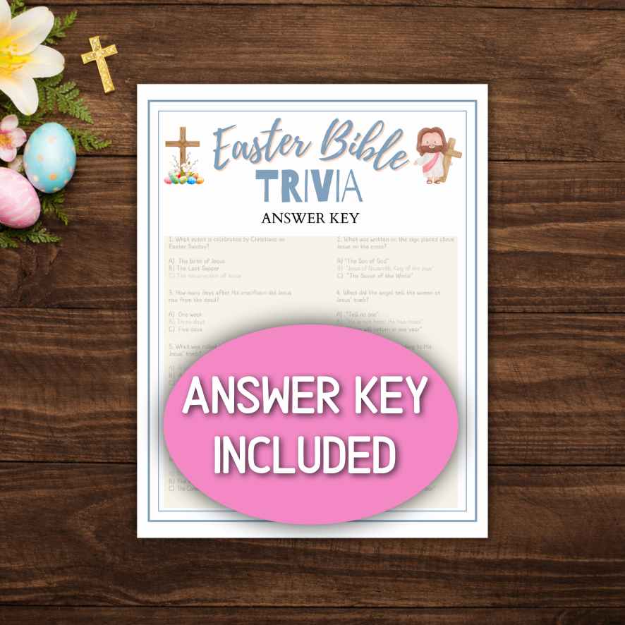 easter bible trivia questions and answers