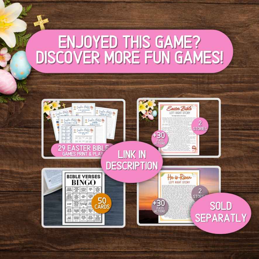 easter games for church

