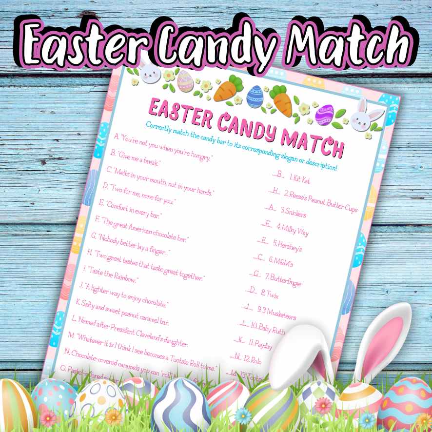 Easter Games for Instant Download | Printable & PowerPoint Easter Fun ...
