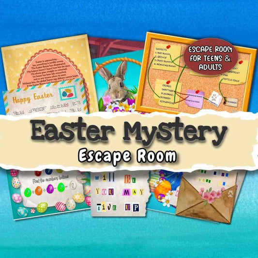 easter escape room printable game