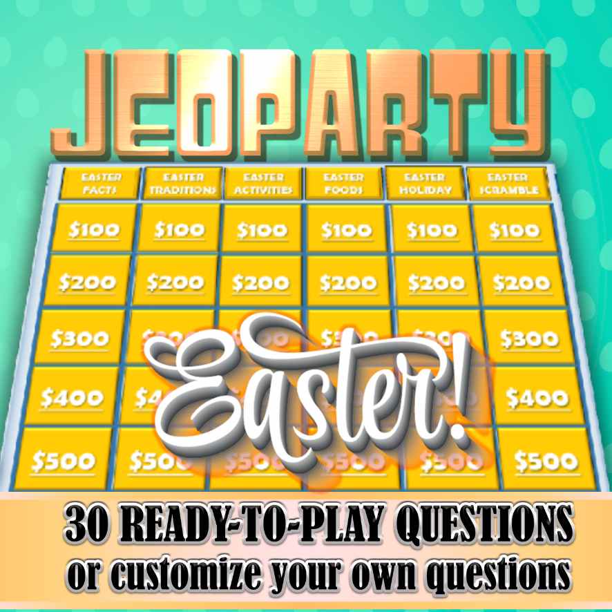 easter jeopardy game