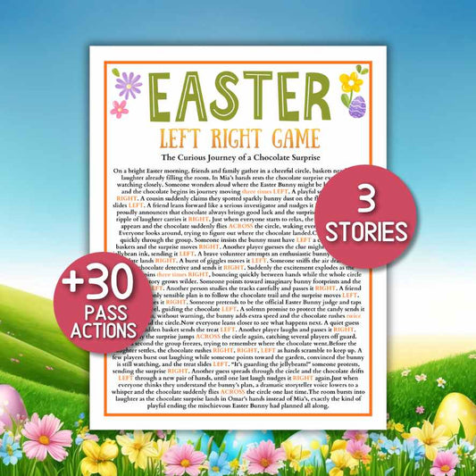 easter left right game printable