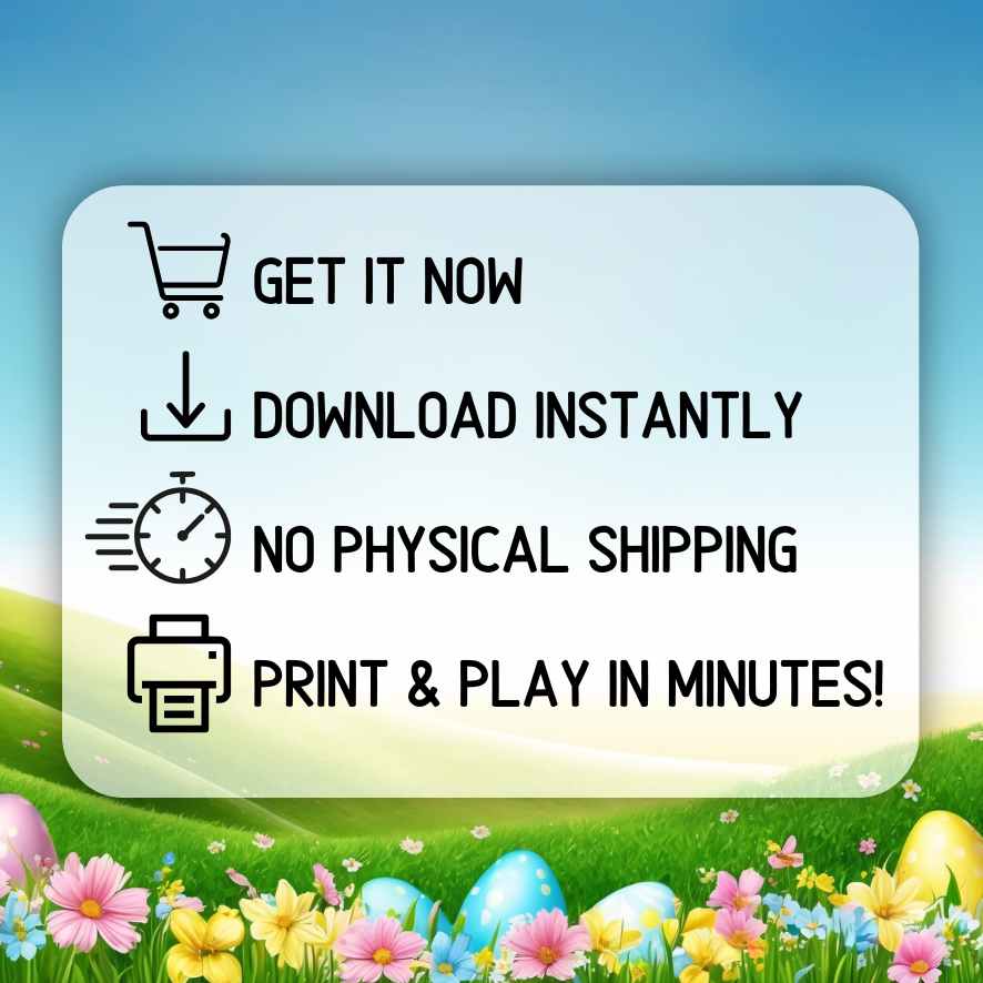 left right passing game for easter

