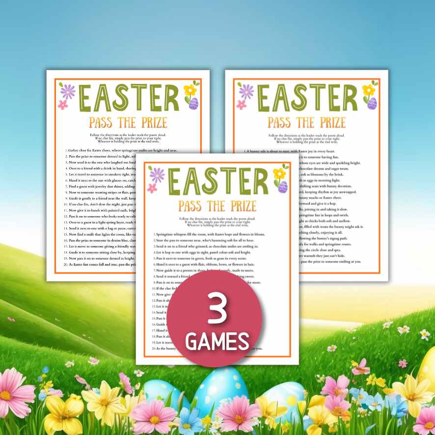 easter pass the gift poem