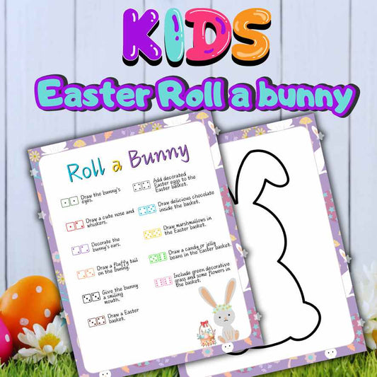 easter roll a bunny