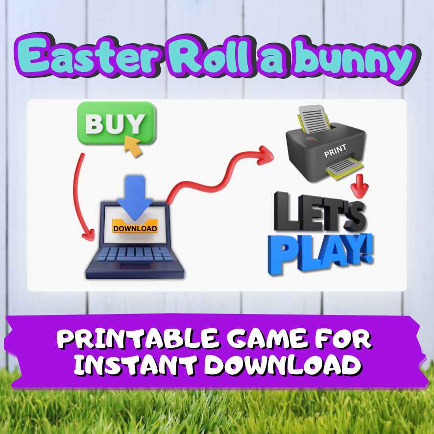 ROLL A BUNNY EASTER DICE GAME – The Game Room