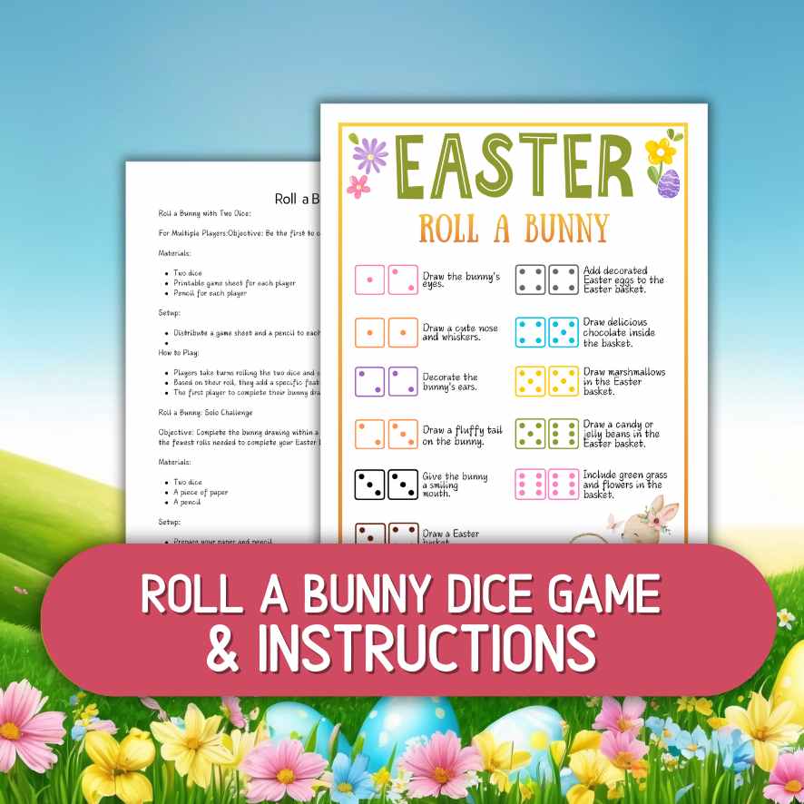 easter roll and colour