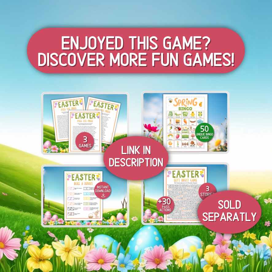 games for easter day

