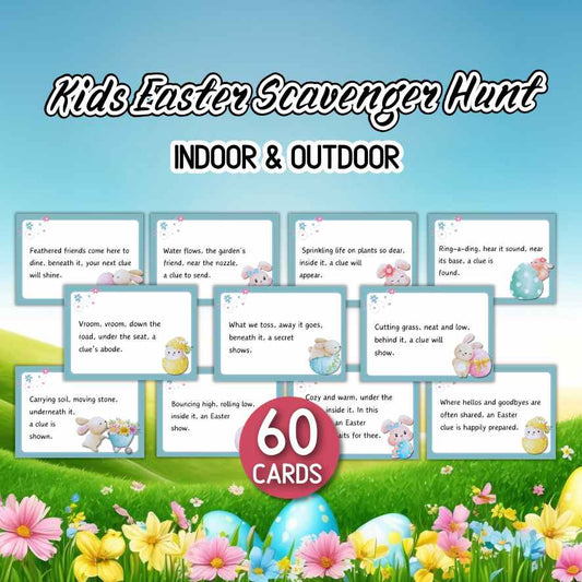 easter scavenger hunt for kids