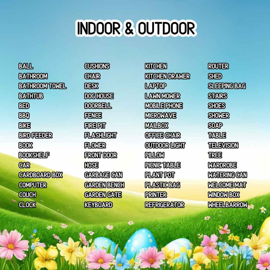 easter scavenger hunt riddles

