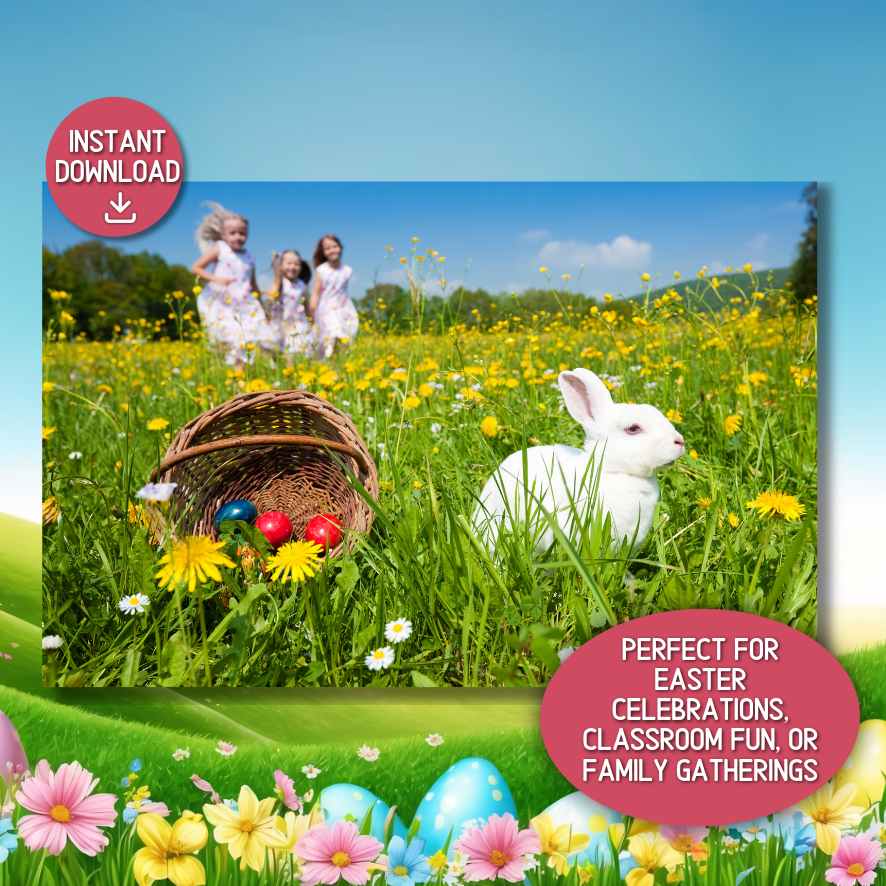 outdoor easter egg hunt for kids

