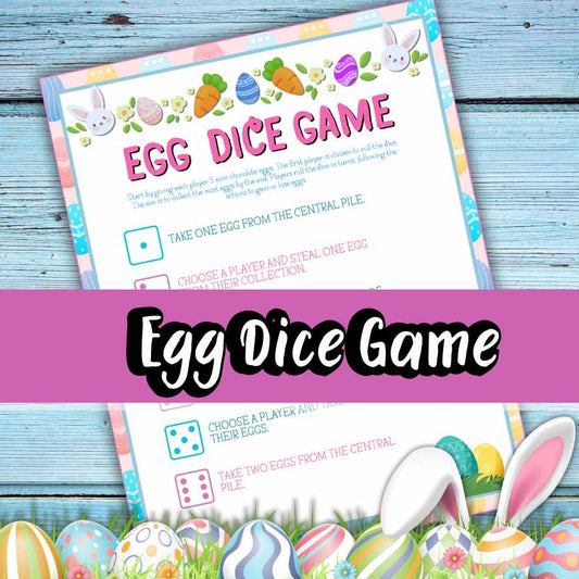 easter egg dice game