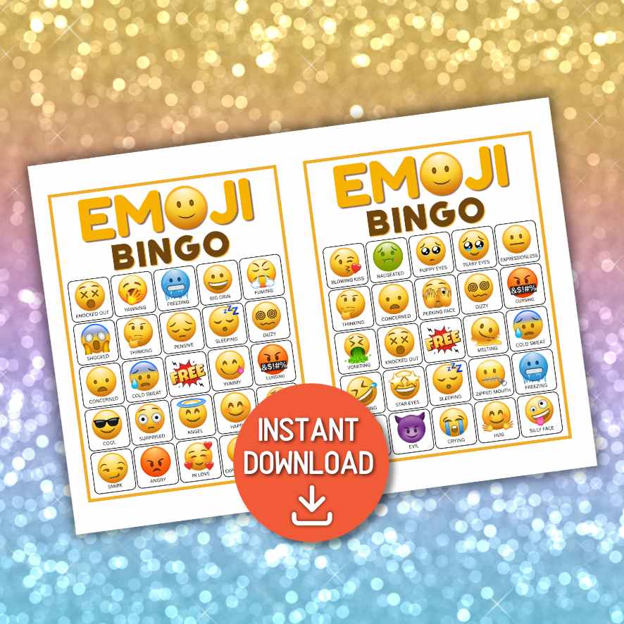 emoji printable activity

