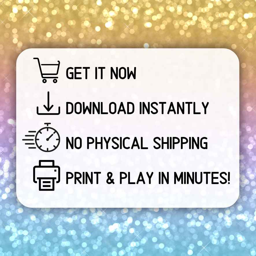 Instant Download Bingo