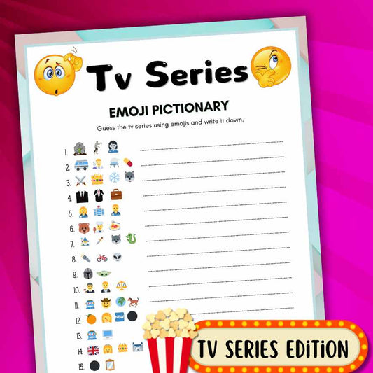 printable emoji game tv shows