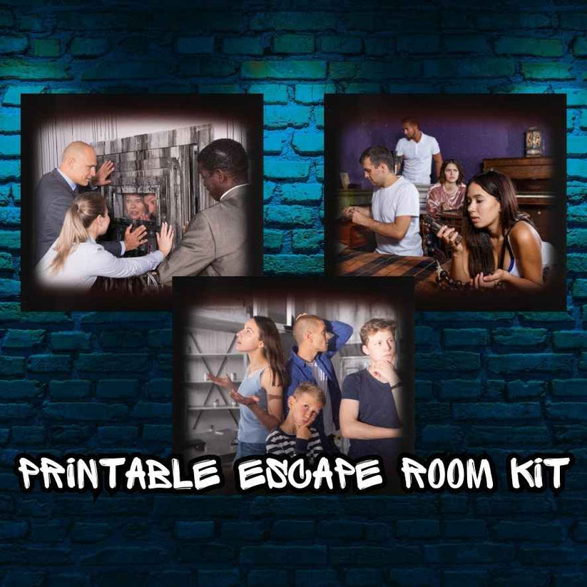 ESCAPE ROOM TIME STOPPED - A REAL EXPERIENCE AT HOME – The Game Room