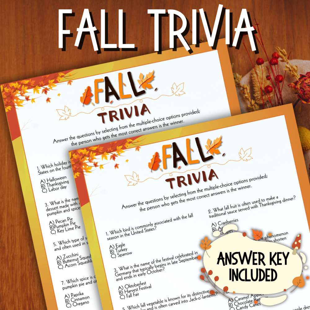 fall trivia