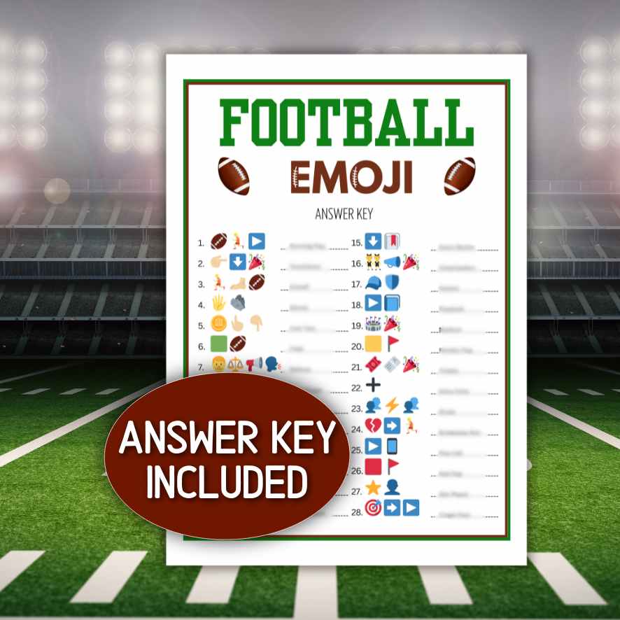 football emoji guessing game