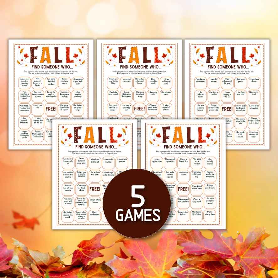fall icebreaker game

