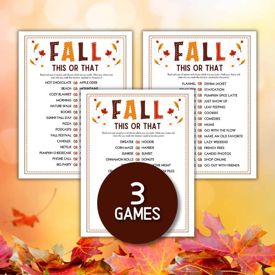 fall classroom activity